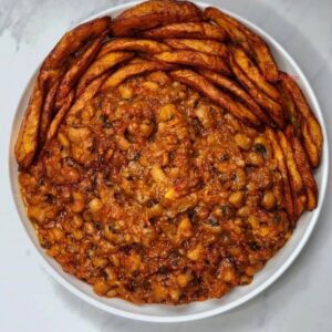 Beans and Plantain (Red Red)